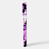 Aloha Heart Hawaiian Hibiskus Tropical Violet Case-Mate iPhone Hülle (Rückseite / Links)