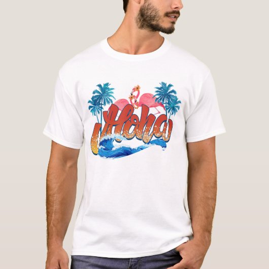 Aloha Hello Summer T-Shirt (Vorderseite)