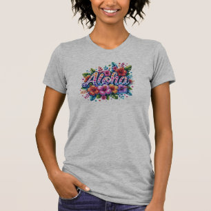 Aloha Hibiscus T-Shirt - Lebendige Sommerblumen