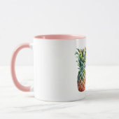 Aloha Hibiskus Blume Ananas Tasse (Links)
