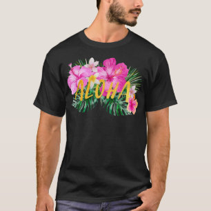 Aloha Hibiskus Blume  T-Shirt