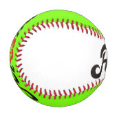 Aloha Hibiskus - flaches Hawaii Design + Ihre Idee Baseball (Vorderseite Links)