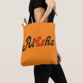 Aloha Hibiskus - flaches Hawaii Design + Ihre Idee Tasche (Von Nahem)