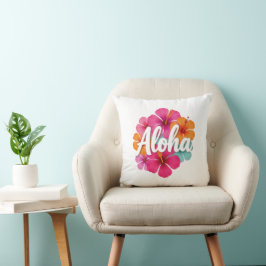 Aloha Hibiskus Hawaiian Dream Design Hawaii Vaca Kissen