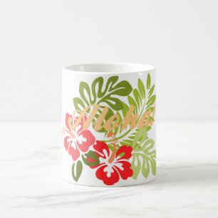 Aloha Hibiskus Kaffeetasse