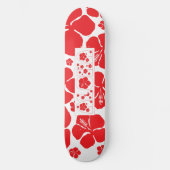 Aloha Hibiskus Skateboard (Vorderseite)