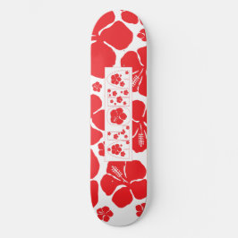 Aloha Hibiskus Skateboard