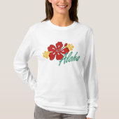 Aloha Hibiskus T-Shirt (Vorderseite)