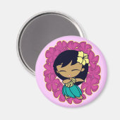 Aloha Honey Magnets Magnet (Vorderseite/Rückseite)