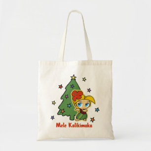 Aloha Honeys Christmas Blond Hula Girl Tragetasche