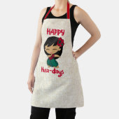 Aloha Honeys Christmas Holiday Hula Girl Schürze (InSitu)