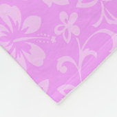 Aloha Honeys Coordinate Hawaiian Hibiskus Fleecedecke (Ecke)