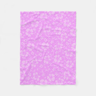 Aloha Honeys Coordinate Hawaiian Hibiskus Fleecedecke