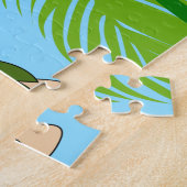 Aloha Honeys Hawaiian Blue Hair Hula Girl Puzzle (Seite)