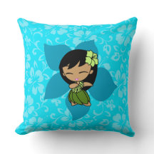 Aloha Honeys Hawaiian Hibiskus Vintag Hula Girl