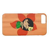 Aloha Honeys Hawaiian Hula Girl Imitats Wood Case-Mate iPhone Hülle (Rückseite (Horizontal))