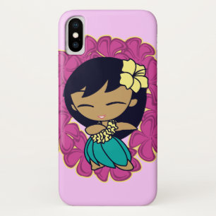 Aloha Honeys Hawaiian Hula Girl Plumeria Lei Case-Mate iPhone Hülle