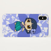 Aloha Honeys Hawaiian Peri Pareau Hula Girl Case-Mate iPhone Hülle (Rückseite (Horizontal))