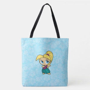 Aloha Honeys Hawaiian Turq Hula Girl Beach Bag Tasche