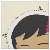 Aloha Honeys Holiday Hula Girl Doll Kit Pattern Stoff (Muster)