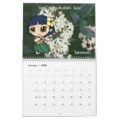 Aloha Honeys Hula Girl Floral 2015 Kalender (Jan 2026)