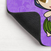 Aloha Honeys Hula Girl Hibiskus Mousepads (Ecke)