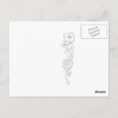 Aloha Honeys Luau & Grußkarten Postkarte (Rückseite)