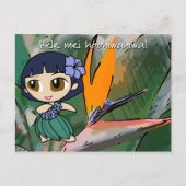 Aloha Honeys Luau & Grußkarten Postkarte (Vorderseite)