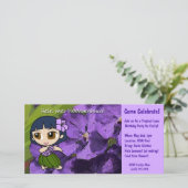 Aloha Honeys Luau Invite (Stehend Vorderseite)