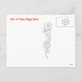 Aloha Honeys Osterpostkarten Feiertagspostkarte (Rückseite)