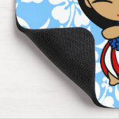 Aloha Honeys Patriotic Hula Girl Mousepads (Ecke)