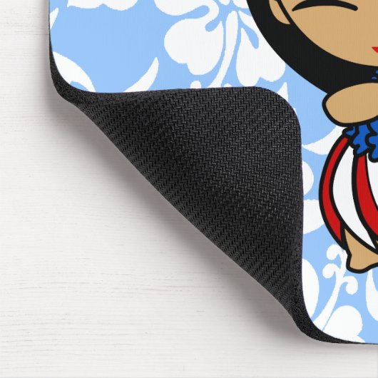 Aloha Honeys Patriotic Hula Girl Mousepads (Ecke)