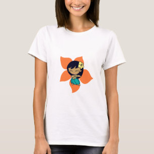 "Aloha Honig-" Dament-stück im Gelb T-Shirt