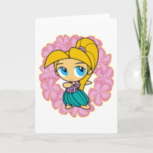 "Aloha Honig-" Gruß-Karten im Rosa Karte