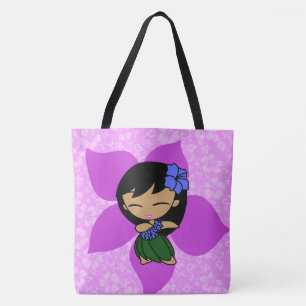 Aloha Honig hawaiische violette Hula Tasche