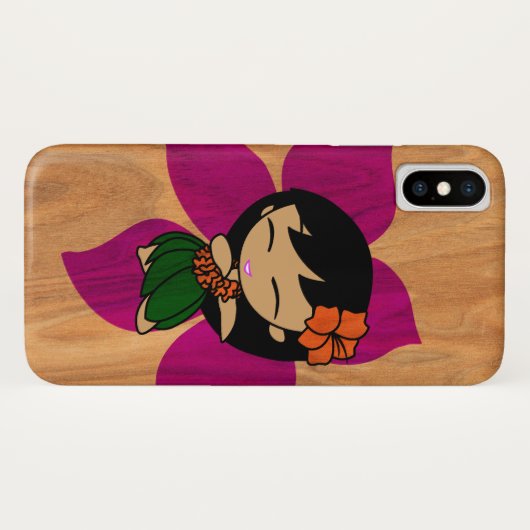 Aloha Honig hawaiisches Hula Case-Mate iPhone Hülle (Rückseite (Horizontal))