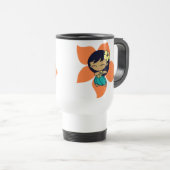 "Aloha Honig" hula Mädchen Pendler-Tasse Reisebecher (VorderseiteRechts)