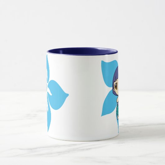 "Aloha Honig" hula Mädchen-Wecker-Tasse Tasse (Zentrum)