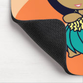 "Aloha Honig" Mousepad in lt-Pfirsich (Ecke)