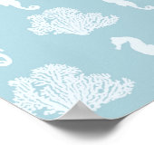 Aloha Honu Sea Turtle Poster (Ecke)
