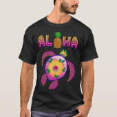 Aloha Honu Turtle Hawaii T-Shirt (Vorderseite)