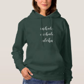 Aloha Hoodie (Vorderseite)