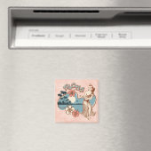 Aloha Hula Girl Magnet (In Situ (Geschirrspüler))