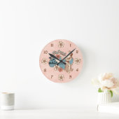 Aloha Hula Mädchen Runde Wanduhr (Zuhause)
