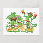 Aloha - Hula-Party Postkarte (Vorderseite)