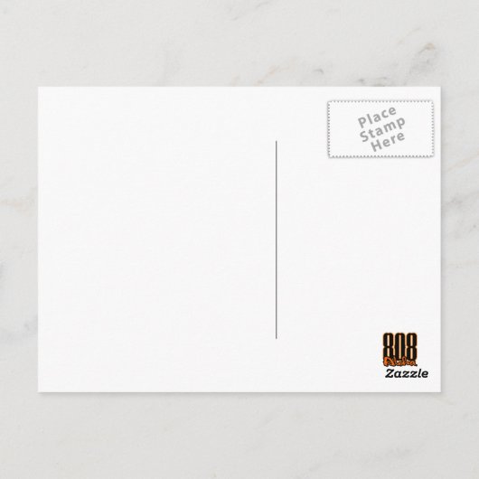 Aloha Hula Postkarte (Rückseite)