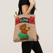 Aloha Hula Teddybär Tasche (Von Nahem)