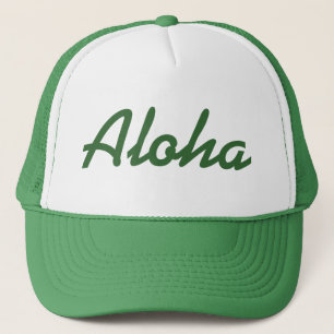 Aloha Hut-Grün Truckerkappe
