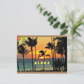 Aloha individuell anpassen - Maui Postkarte (Stehend Vorderseite)