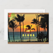 Aloha individuell anpassen - Maui Postkarte (Vorne/Hinten)